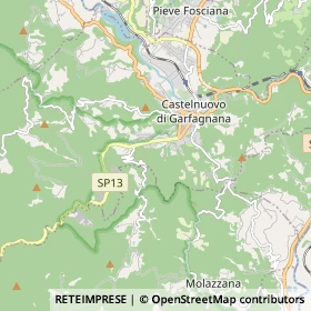 Mappa Castelnuovo di Garfagnana