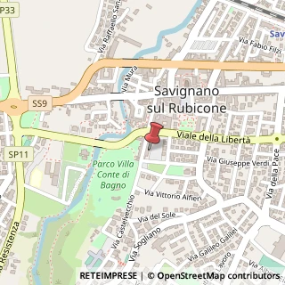 Mappa Piazza Francesco Montanari, 2, 47039 Savignano sul Rubicone, Forlì-Cesena (Emilia Romagna)