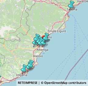 Mappa Via Seconda Cappelletta, 17023 Ceriale SV, Italia (24.40733)
