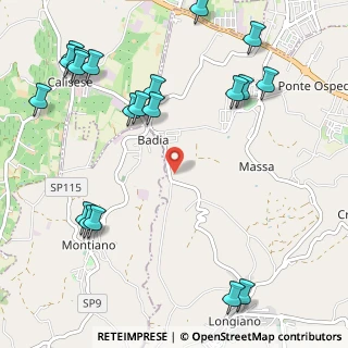 Mappa Via Cesena, 47020 Longiano FC, Italia (1.453)