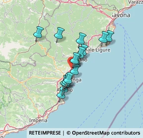 Mappa Via Eldorado, 17023 Ceriale SV, Italia (10.0775)