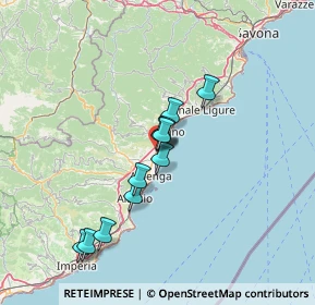 Mappa Lungomare Generale Armando Diaz, 17023 Ceriale SV, Italia (11.29455)