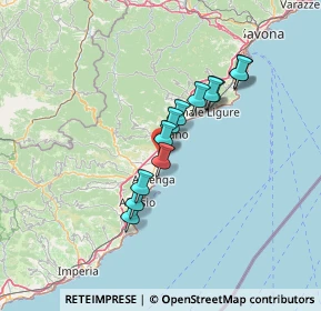 Mappa Lungomare Generale Armando Diaz, 17023 Ceriale SV, Italia (10.62917)