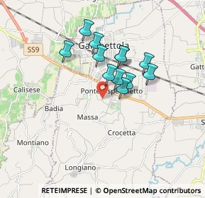 Mappa 47020 Budrio FC, Italia (1.35583)