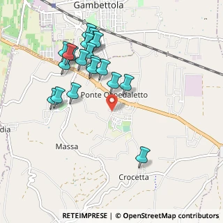 Mappa Via Olmadella, 47020 Budrio FC, Italia (1.04)