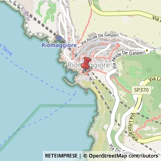 Mappa Via Antonio Gramsci, 119B, 19017 Riomaggiore, La Spezia (Liguria)