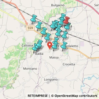 Mappa Via Giosuè Carducci, 47020 Longiano FC, Italia (1.532)
