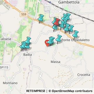 Mappa Via Giosuè Carducci, 47020 Longiano FC, Italia (0.976)