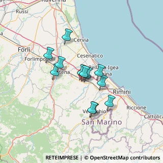 Mappa Via dei Papaveri, 47020 Budrio FC, Italia (10.41417)