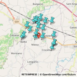 Mappa Via Fontanazze, 47020 Budrio FC, Italia (1.487)
