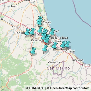 Mappa Via Fontanazze, 47020 Budrio FC, Italia (9.21706)