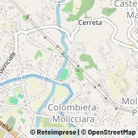 Mapa Castelnuovo Magra