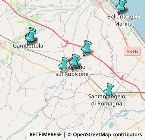 Mappa Piazza Bartolomeo Borghesi, 47039 Savignano Sul Rubicone FC, Italia (4.42714)