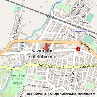 Mappa Piazza Bartolomeo Borghesi, 2, 47039 Savignano sul Rubicone, Forlì-Cesena (Emilia Romagna)