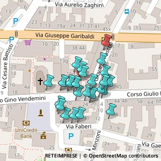Mappa Piazza Bartolomeo Borghesi, 47039 Savignano Sul Rubicone FC, Italia (0.04464)