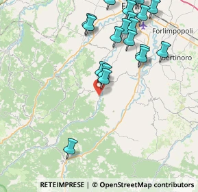 Mappa Predappio V, 47016 Predappio FC, Italia (9.6555)