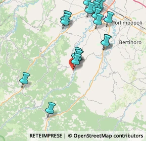 Mappa Predappio V, 47016 Predappio FC, Italia (8.577)