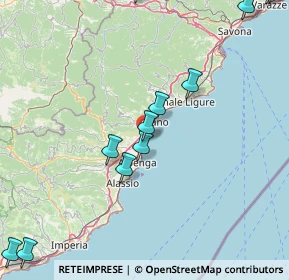 Mappa SS 1, 17023 Ceriale SV, Italia (30.74368)