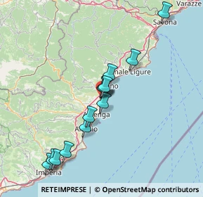 Mappa SS 1, 17023 Ceriale SV, Italia (14.21923)