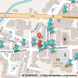 Mappa Corso Gino Vendemini, 47039 Savignano sul Rubicone FC, Italia (0.09)