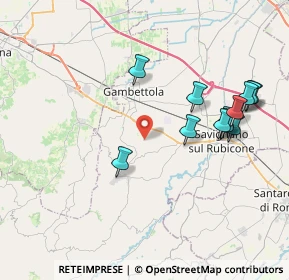 Mappa Via Balignano, 47020 Budrio FC, Italia (4.14917)