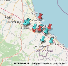 Mappa Via Balignano, 47020 Budrio FC, Italia (9.284)