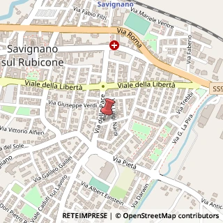 Mappa Via della Pace, 39B, 47039 Savignano sul Rubicone, Forlì-Cesena (Emilia Romagna)