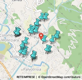 Mappa Via Marciano Fondovalle, 19033 Castelnuovo Magra SP, Italia (0.43704)