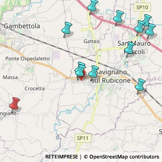 Mappa N°4, 47039 Savignano sul Rubicone FC, Italia (2.75333)
