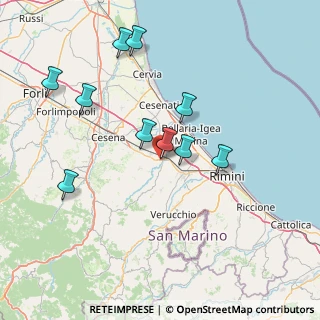 Mappa Via Giuseppe Mazzini, 47039 Savignano Sul Rubicone FC, Italia (20.325)