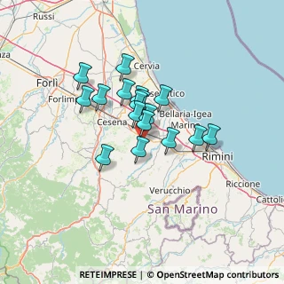 Mappa Via del Cucco, 47020 Budrio FC, Italia (9.76)
