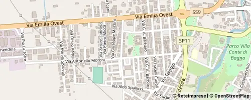 Mappa 鲁比科内河畔萨维纳诺