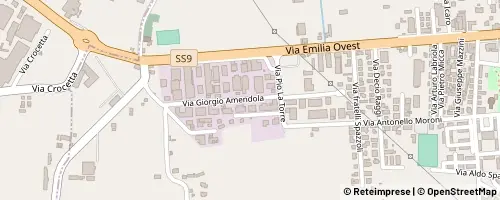 Mappa Savignano sul Rubicone