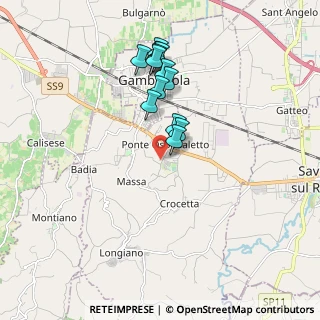 Mappa Via Olmadella, 47020 Longiano FC, Italia (1.67231)