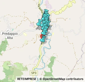 Mappa Via A. Toscanini, 47016 Predappio FC, Italia (0.639)