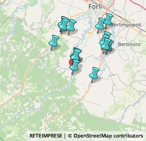 Mappa Via A. Toscanini, 47016 Predappio FC, Italia (6.37)