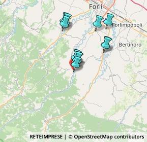 Mappa Via A. Toscanini, 47016 Predappio FC, Italia (5.65333)