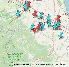 Mappa Via A. Toscanini, 47016 Predappio FC, Italia (15.77375)