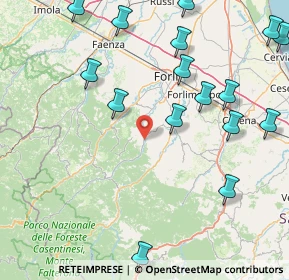 Mappa Via A. Toscanini, 47016 Predappio FC, Italia (21.35375)
