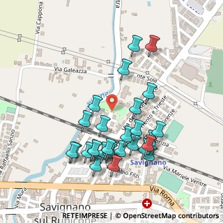 Mappa Via Giancarlo Donati, 47039 Savignano Sul Rubicone FC, Italia (0.24643)