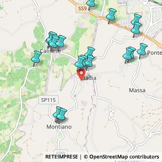 Mappa Via G. Marconi, 47020 Montiano FC, Italia (1.2105)