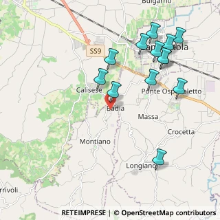Mappa Via Guglielmo Marconi, 47020 Longiano FC, Italia (2.31077)