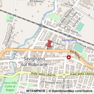 Mappa Via Roma, 9, 47039 Savignano sul Rubicone, Forlì-Cesena (Emilia Romagna)