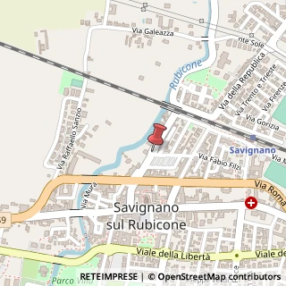 Mappa Via sauro nazario 35, 47039 Savignano sul Rubicone, Forlì-Cesena (Emilia Romagna)