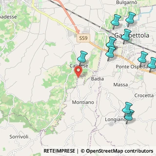 Mappa Via Montiano, 47020 Cesena FC, Italia (2.94273)