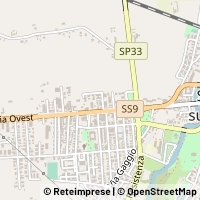Map Savignano sul Rubicone