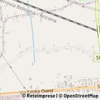 Mapa Savignano sul Rubicone