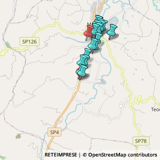 Mappa Via Centro, 47014 Meldola FC, Italia (1.917)