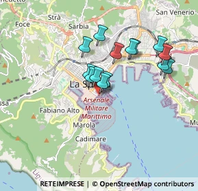 Mappa Viale Amendola, 19121 La Spezia SP, Italia (1.52143)