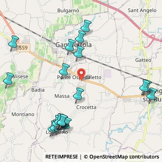 Mappa Via I Maggio, 47020 Budrio FC, Italia (2.786)